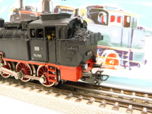 Märklin 3095 H0 Dampflok BR 74 701 der DB Epoche III mit Prüfsiegel TOP in OVP
