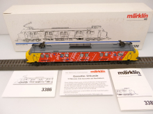 Märklin 3386 H0 Elektrolok Serie mp 3000 der NS Epoche V Posttriebwagen PTT TOP in OVP