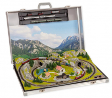 Noch 88410 N Modellbahnkoffer Füssen mit Minitrix-Gleisen TOP mit Restgarantie