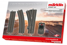 Märklin 24900 H0 Start up - C-Gleis-Ergänzungspackung C1