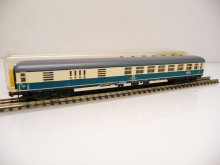 Minitrix 3117 N Schnellzugwagen BDüm der DB Beige/Blau Epoche IV mit Innenbeleuchtung TOP in OVP