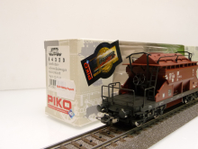 Piko 54320 H0 Selbstentladewagen KKt 22 der DR braun Epoche III TOP in OVP