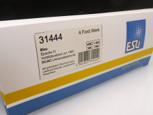 ESU 31444 H0 Diesellok Deutz KG 230 B Ford Werk blau Epoche IV DC/AC
