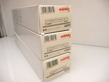 Märklin 42551 + 42561 + 42571 H0 Nahverkehrszug der DB AG rot Epoche V TOP in OVP