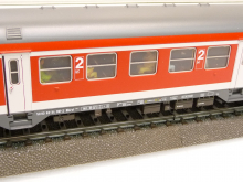 Märklin 42551 + 42561 + 42571 H0 Nahverkehrszug der DB AG rot Epoche V TOP in OVP