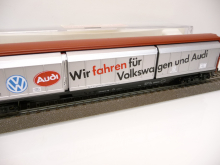 Electrotren 5513 K H0 Schiebewandwagen VW und Audi der DB Epoche V TOP in OVP