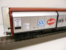 Electrotren 5513 K H0 Schiebewandwagen VW und Audi der DB Epoche V TOP in OVP