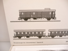 Märklin 43131 H0 3-teiliges Set Donnerbüchsen der DB grün Epoche III in OVP