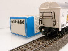 Märklin 4415 H0 Bierwagen Wolters Pilsener weiß DB Epoche IV TOP in OVP