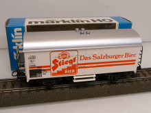 Märklin 4415 H0 Bierwagen Stiegl Bier weiß ÖBB Epoche IV TOP in OVP