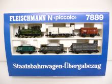 Fleischmann 7889 N Zugset Staatsbahnwagen-Übergabezug Epoche I TOP in OVP