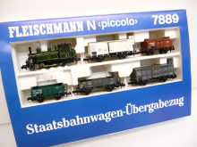 Fleischmann 7889 N Zugset Staatsbahnwagen-Übergabezug Epoche I TOP in OVP