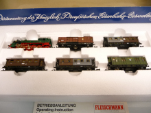 Fleischmann 7881 N Zugset Personenzug der KPEV Epoche I 6-teilig TOP in OVP