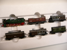 Fleischmann 7881 N Zugset Personenzug der KPEV Epoche I 6-teilig TOP in OVP