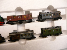 Fleischmann 7881 N Zugset Personenzug der KPEV Epoche I 6-teilig TOP in OVP