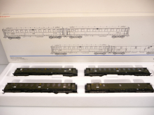 Märklin 42751 H0 Wagen Set  Schnellzugwagen DRG  grün Epoche II 4-teilig TOP in OVP
