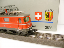 Märklin 3636 H0 Elektrolok Ae 6/6 11425 Geneve der SBB rot Epoche IV TOP in OVP
