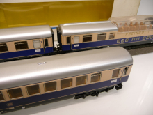 Märklin 28503 H0 Rheingold-Set 4-teilig mit E10 + 3 Blechwagen 3L~ AC analog