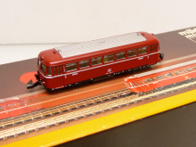 Märklin 8816 + 8817 Z Schienenbus 2-teilig VT 798 der DB altrot Epoche IV TOP in OVP