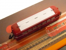 Märklin 8816 + 8817 Z Schienenbus 2-teilig VT 798 der DB altrot Epoche IV TOP in OVP