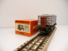 Märklin 4614 H0 Behältertragwagen der DB aus 01/1958 im alten roten Originalkarton