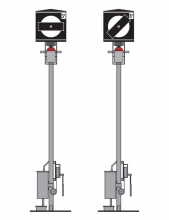 Märklin 70421 H0 Gleis - Sperrsignal mfx Digital TOP in OVP
