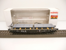Märklin 48688 H0 Schwerlast-Flachwagen Ssym 46 mit Strangguss der DB Epoche III TOP in OVP