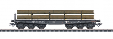 Märklin 48680 H0 Schwerlast-Flachwagen Ssym 46 mit Stahlträgern der DB Epoche III NEU