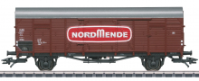 Märklin 46156 H0 Güterwagen Gbkl 238 der DB NORDMENDE Epoche IV braun MHI NEU