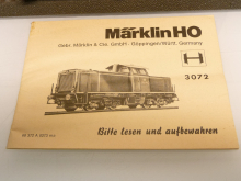 Märklin 3072 H0 Diesellokomotive Baureihe 212 rot der DB Epoche IV TOP in OVP