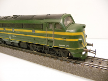Märklin 3066 H0 Diesellok Typ 204 Kartoffelkäfer der SNCB grün ohne OVP