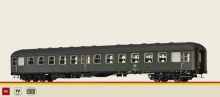 Brawa 58050 H0 Personenwagen Byl421 grün der DB Epoche IV mit LED NEU