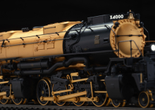 Märklin 39400 H0 Dampflokomotive Reihe 4000 BIG BOY vergoldet mfx DIGITAL mit SOUND NEU