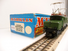 Märklin 3022 H0 Elektrolok BR 194 091-5 der DB grün Epoche IV TOP in OVP von 1974