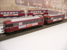 Märklin 39982 H0 Schienenbus mit Steuerwagen 