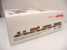 Märklin 48695 H0 Schwerlast-Flachwagen-Set der DB schwarz Epoche IV TOP in OVP