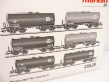Märklin 46536 H0 Kesselwagen-Set BP der DB Epoche III TOP in OVP