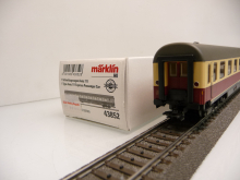 Märklin 43852 H0 Schnellzugwagen Avmz 111 rot/beige der DB Epoche IV TOP in OVP