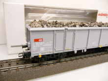Märklin 46917 H0 Offener Güterwagen Eaos der SBB grau mit blinkendem Schlußlicht TOP in OVP
