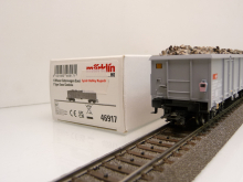 Märklin 46917 H0 Offener Güterwagen Eaos der SBB grau mit blinkendem Schlußlicht TOP in OVP
