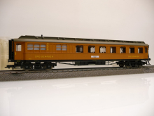 Fleischmann 5681K Schnellzug-Speisewagen WR4ü Teakholz der DB 798 Ep III braun mit Licht 2L= DC
