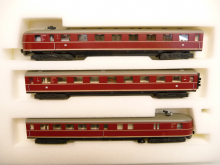 Hobbytrain 16063 N Schnelltriebwagen VT 06 der DB rot Epoche III TOP in OVP
