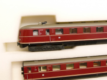 Hobbytrain 16063 N Schnelltriebwagen VT 06 der DB rot Epoche III TOP in OVP
