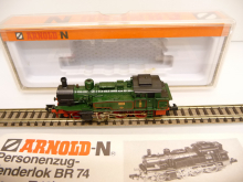 Arnold 2286 N Dampflokomotive T12 der KPEV grün Epoche I TOP in OVP