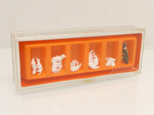 Preiser 79160 N Schäferei Schäfer mit Hund und komplette Schafherde