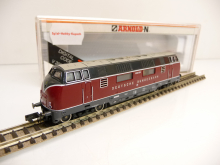 Arnold 82025 N Diesellok V 200 001 der DB altrot Epoche III DCC DIGITAL TOP in OVP