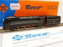 Roco 23203 N Stromliniendampflok BR 03 schwarz der DRG Epoche II TOP in OVP
