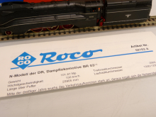 Roco 23203 N Stromliniendampflok BR 03 schwarz der DRG Epoche II TOP in OVP