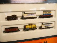 Arnold 0154 N Sonderzug 1986 Güterzug-Garnitur Kö Reichsbahn 6-teilig Epoche II TOP in OVP