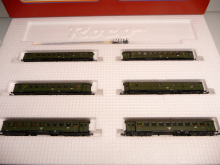 Roco 02061 S N Eilzugwagen der DRG grün Epoche II 6-teilig TOP in OVP